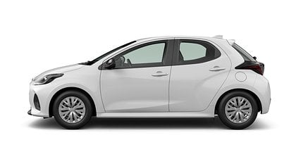 2025 Jauns Mazda 2 Hybrid Lunar White 1.5 Hybrid (116 ZS) Prime-line (2)