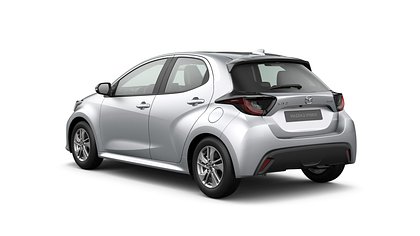 2025 Jauns Mazda 2 Hybrid Stormy Silver 1.5 Hybrid (116 ZS) Centre-line (3)