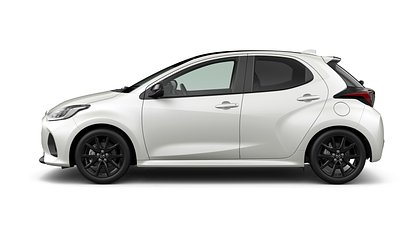 2025 Jauns Mazda 2 Hybrid Northern White Pearl 1.5 Hybrid (116 ZS) Homura Plus (2)