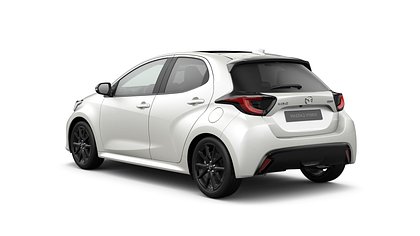 2025 Jauns Mazda 2 Hybrid Northern White Pearl 1.5 Hybrid (116 ZS) Homura Plus (3)