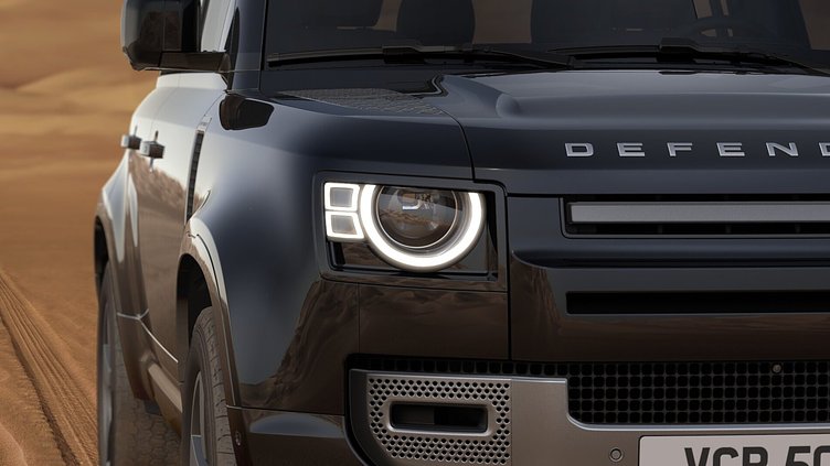 2024 Novo Land Rover Defender 110 Preto Santorini auto X-DYNAMIC HSE