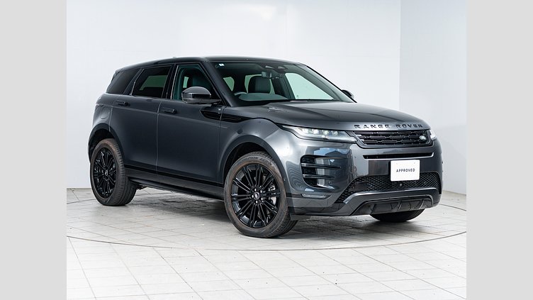 2024 認定中古車 Land Rover Range Rover Evoque カルパチアングレイ P300eプラグインハイブリッド（ガソリン） スタンダードホイールベース DYNAMIC HSE
