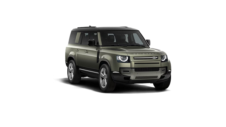 2025 Mới Land Rover Defender 130 Pangea green Động cơ xăng Ingenium MHEV 6 xy-lanh 3.0L tăng áp 400PS (hộp số tự động) AWD X-Dynamic SE