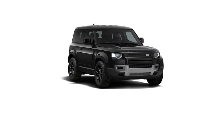 2025 New Land Rover Defender 90 Santorini Black D200 Diesel Mild Hybrid S