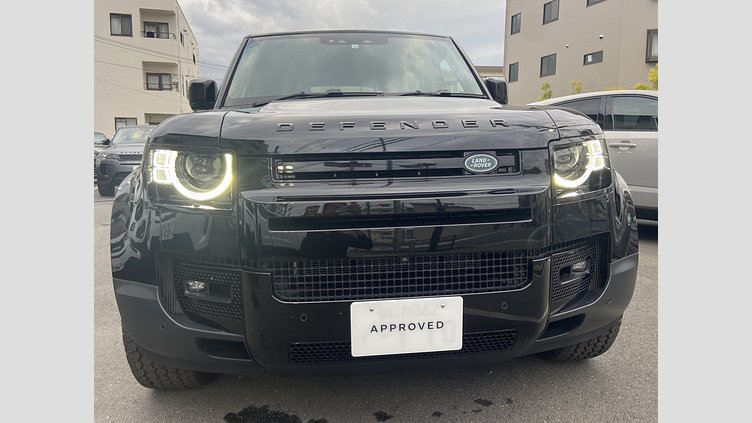 2022 認定中古車 Land Rover Defender 110 サントリーニブラック D300 AWD（AT） S