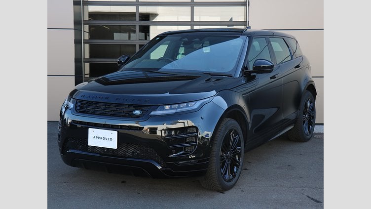 2024 認定中古車 Land Rover Range Rover Evoque サントリーニブラック P300eプラグインハイブリッド（ガソリン） DYNAMIC HSE