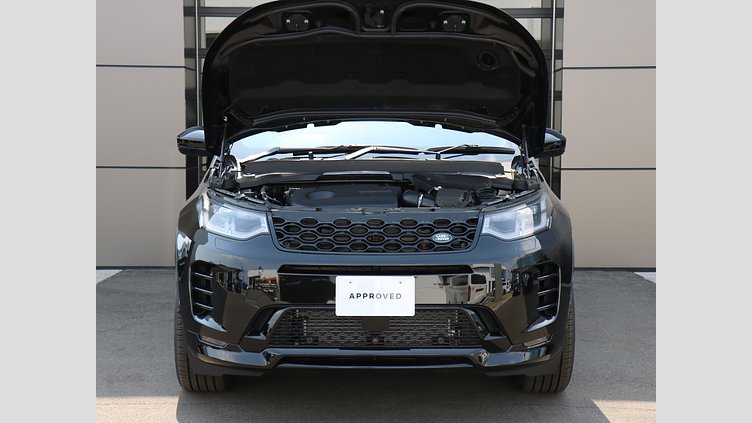 2025 認定中古車 Land Rover Discovery Sport サントリーニブラック プラグインハイブリッド（ガソリン） Dynamic HSE
