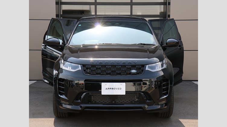 2025 認定中古車 Land Rover Discovery Sport サントリーニブラック プラグインハイブリッド（ガソリン） Dynamic HSE