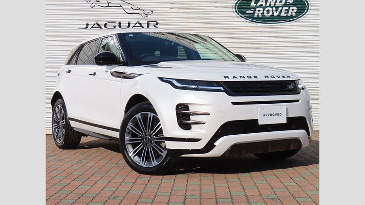 2024 認定中古車 Land Rover Range Rover Evoque オストゥーニパールホワイト D200マイルドハイブリッド（ディーゼル） スタンダードホイールベース DYNAMIC SE