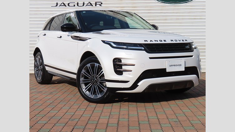 2024 認定中古車 Land Rover Range Rover Evoque オストゥーニパールホワイト D200マイルドハイブリッド（ディーゼル） スタンダードホイールベース DYNAMIC SE