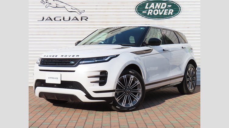 2024 認定中古車 Land Rover Range Rover Evoque オストゥーニパールホワイト D200マイルドハイブリッド（ディーゼル） スタンダードホイールベース DYNAMIC SE