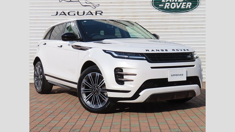 2024 認定中古車 Land Rover Range Rover Evoque オストゥーニパールホワイト D200マイルドハイブリッド（ディーゼル） スタンダードホイールベース DYNAMIC SE
