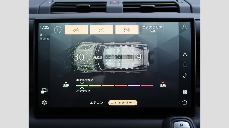 2023 認定中古車 Land Rover Defender 110 サントリーニブラック D300 AWD（AT） X
