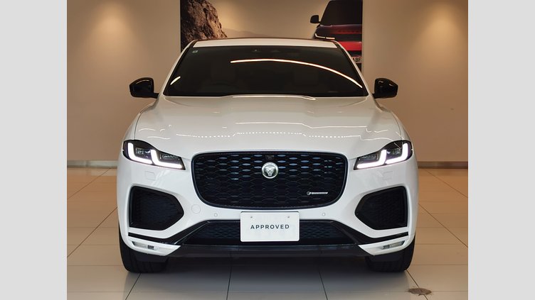 2025 認定中古車 Jaguar F-Pace オストゥーニパールホワイト P400e ガソリン プラグインハイブリッド R-DYNAMIC SE