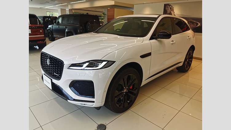 2025 認定中古車 Jaguar F-Pace オストゥーニパールホワイト P400e ガソリン プラグインハイブリッド R-DYNAMIC SE