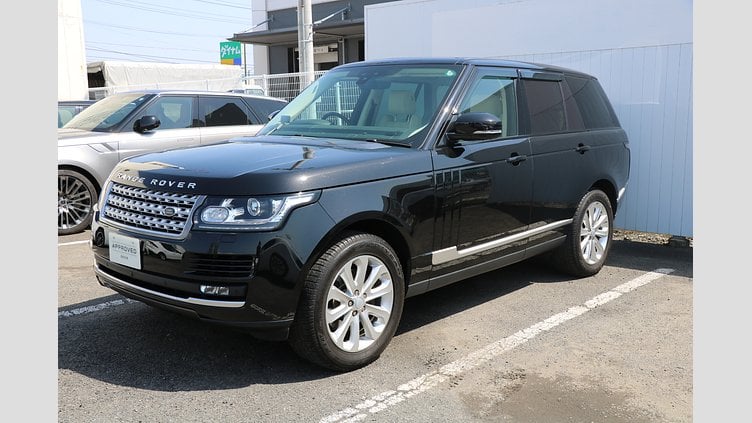 2017 認定中古車 Land Rover Range Rover Santorini Black 3.0 V6 Dsl Mono Turbo Std Flow VOGUE