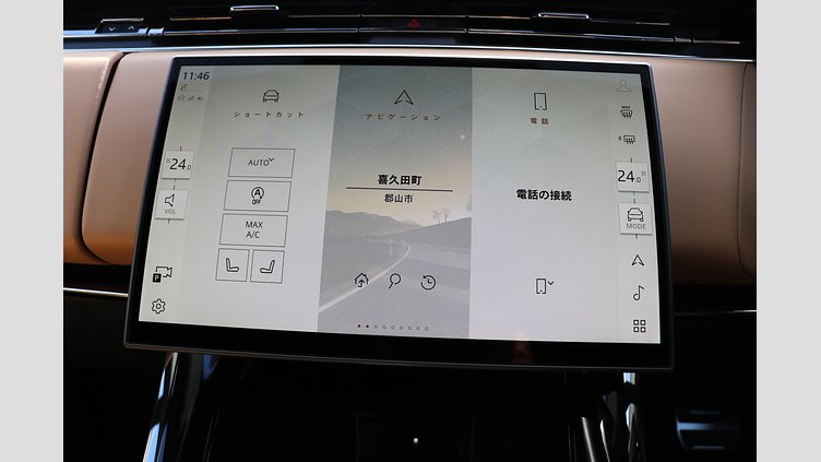 2024 認定中古車 Land Rover Range Rover Sport サントリーニブラック D300マイルドハイブリッド Dynamic SE