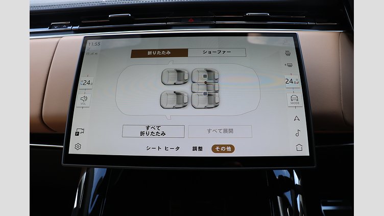 2024 認定中古車 Land Rover Range Rover Sport サントリーニブラック D300マイルドハイブリッド Dynamic SE