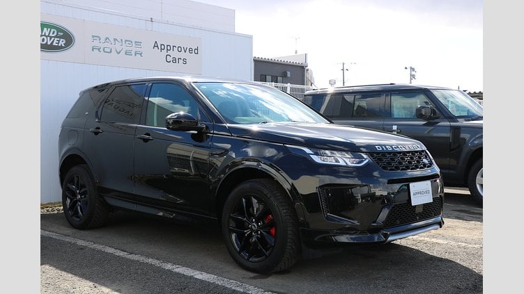 2025 認定中古車 Land Rover Discovery Sport サントリーニブラック D200マイルドハイブリッド（ディーゼル） S