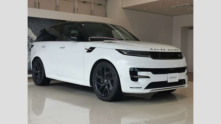 2023 認定中古車 Land Rover Range Rover Sport フジホワイト 3.0リッター6気筒300PSターボチャージドディーゼルMHEV（オートマチック） DYNAMIC S