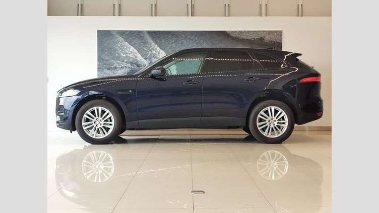 2020 認定中古車 Jaguar F-Pace Portofino Blue 2.0L I4 Pet Mid DOHC AJ200 プレステージ 2.0L P250