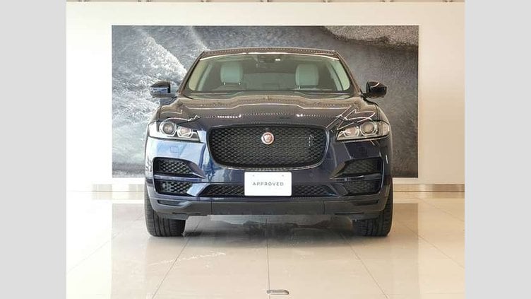 2020 認定中古車 Jaguar F-Pace Portofino Blue 2.0L I4 Pet Mid DOHC AJ200 プレステージ 2.0L P250