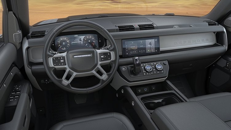 2024 認定中古車 Land Rover Defender 110 サントリーニブラック P300 AWD（AT） SE