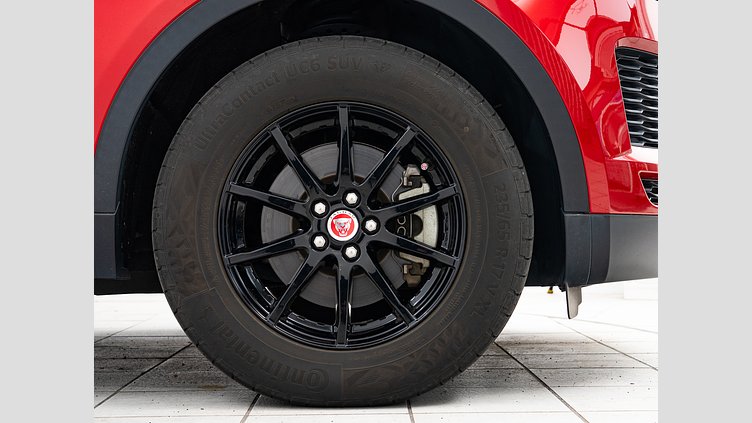 2018 認定中古車 Jaguar E-Pace フィレンツェ レッド D180 オートマチック全輪駆動 ベース