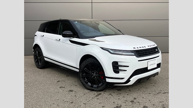 2024 認定中古車 Land Rover Range Rover Evoque フジホワイト P300eプラグインハイブリッド（ガソリン） スタンダードホイールベース AUTOBIOGRAPHY
