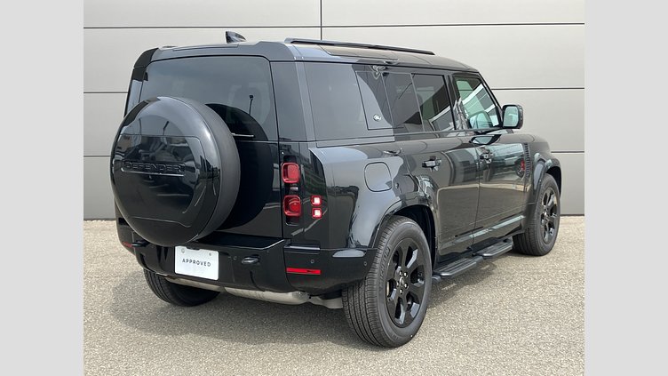 2024 認定中古車 Land Rover Defender 110 サントリーニブラック D300 AWD（AT） X-DYNAMIC HSE