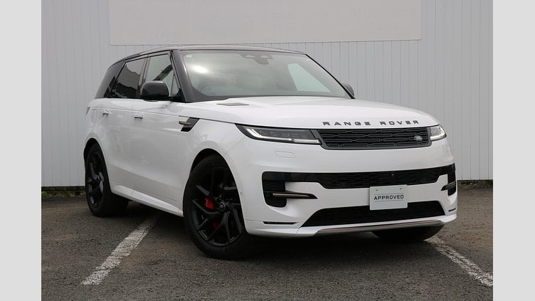 2025 認定中古車 Land Rover Range Rover Sport オストゥーニパールホワイト P550eプラグインハイブリッド（ガソリン） Dynamic SE