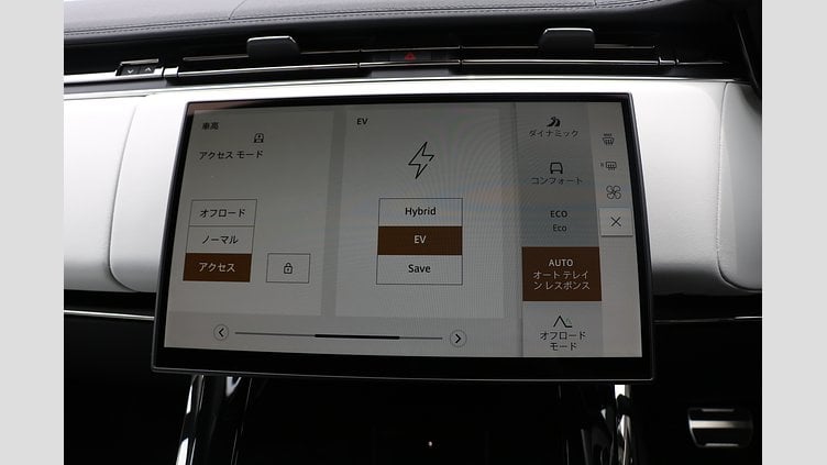 2025 認定中古車 Land Rover Range Rover Sport オストゥーニパールホワイト P550eプラグインハイブリッド（ガソリン） Dynamic SE