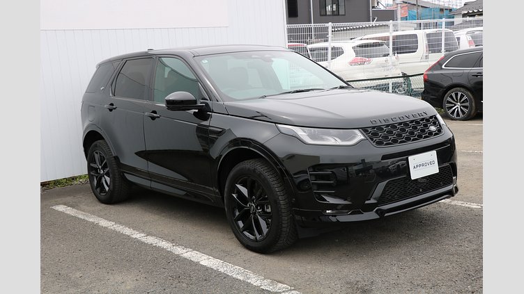 2024 認定中古車 Land Rover Discovery Sport サントリーニブラック P300eプラグインハイブリッド（ガソリン） DYNAMIC HSE