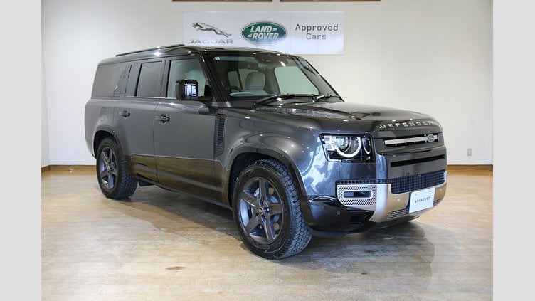 2024 認定中古車 Land Rover Defender 130 カルパチアングレイ D300 AWD（AT） SE