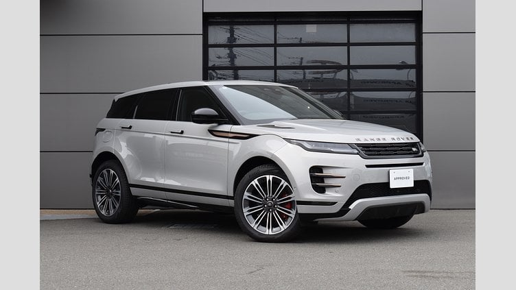2024 認定中古車 Land Rover Range Rover Evoque ソウルパールシルバー P300eプラグインハイブリッド（ガソリン） スタンダードホイールベース AUTOBIOGRAPHY
