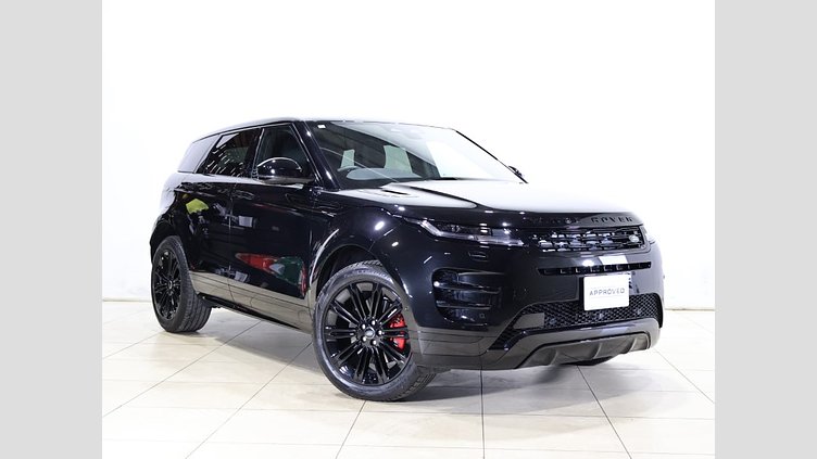 2024 認定中古車 Land Rover Range Rover Evoque サントリーニブラック D200マイルドハイブリッド（ディーゼル） スタンダードホイールベース DYNAMIC SE