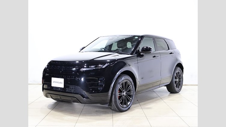 2024 認定中古車 Land Rover Range Rover Evoque サントリーニブラック D200マイルドハイブリッド（ディーゼル） スタンダードホイールベース DYNAMIC SE