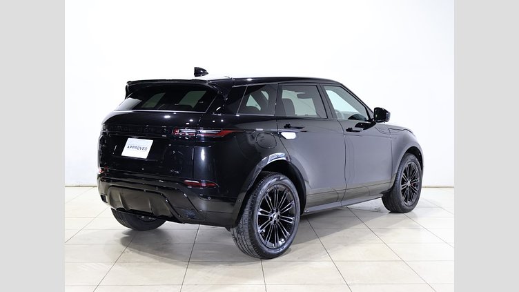 2024 認定中古車 Land Rover Range Rover Evoque サントリーニブラック D200マイルドハイブリッド（ディーゼル） スタンダードホイールベース DYNAMIC SE