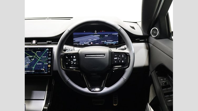 2024 認定中古車 Land Rover Range Rover Evoque サントリーニブラック D200マイルドハイブリッド（ディーゼル） スタンダードホイールベース DYNAMIC SE