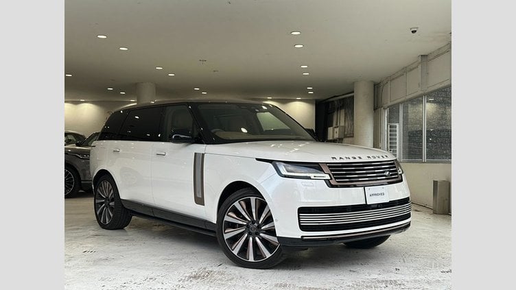 2023 認定中古車 Land Rover Range Rover アイシーホワイト - グロスフィニッシュ P530 AWD（AT） ロングホイールベース SV　セレニティ