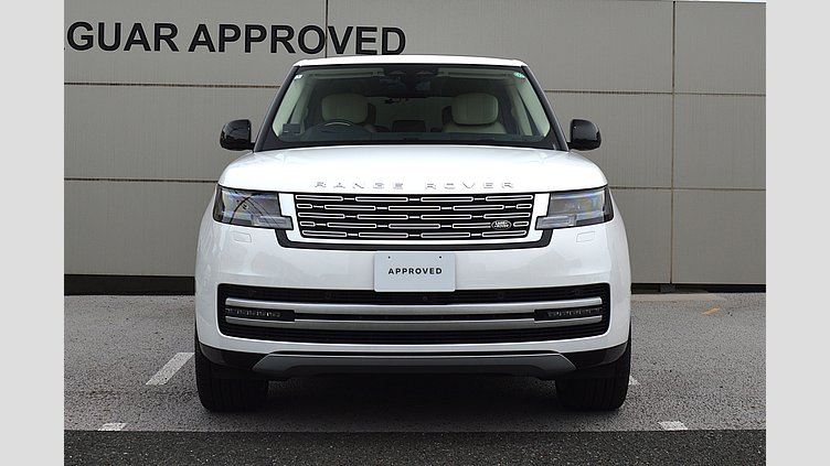 2024 認定中古車 Land Rover Range Rover オストゥーニパールホワイト（お取り扱いの有無については正規ディーラーにお問い合わせください） D300 AWD MHEV（AT） スタンダードホイールベース Autobiography