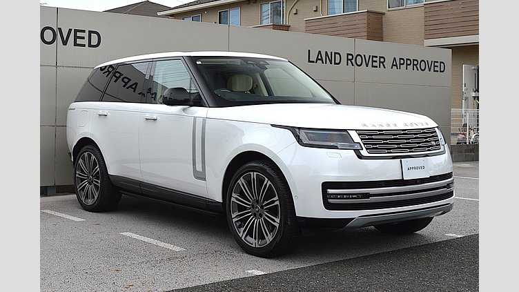 2024 認定中古車 Land Rover Range Rover オストゥーニパールホワイト（お取り扱いの有無については正規ディーラーにお問い合わせください） D300 AWD MHEV（AT） スタンダードホイールベース Autobiography