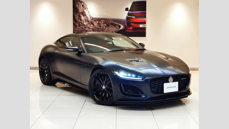 2023 認定中古車 Jaguar F-Type サントリーニブラック P450 オートマチック 全輪駆動 F-TYPEクーペ R-DYNAMIC BLACK