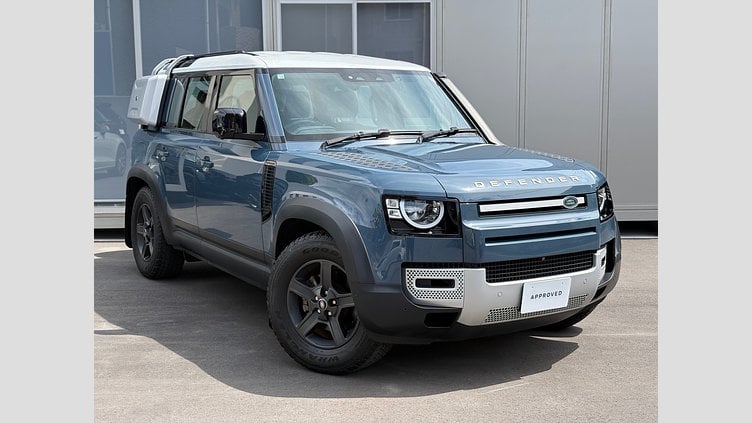 2020 認定中古車 Land Rover Defender 110 Tasman Blue 2.0 litre i4P Petrol スタートアップエディション