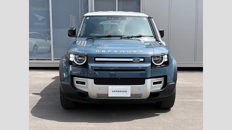 2020 認定中古車 Land Rover Defender 110 Tasman Blue 2.0 litre i4P Petrol スタートアップエディション
