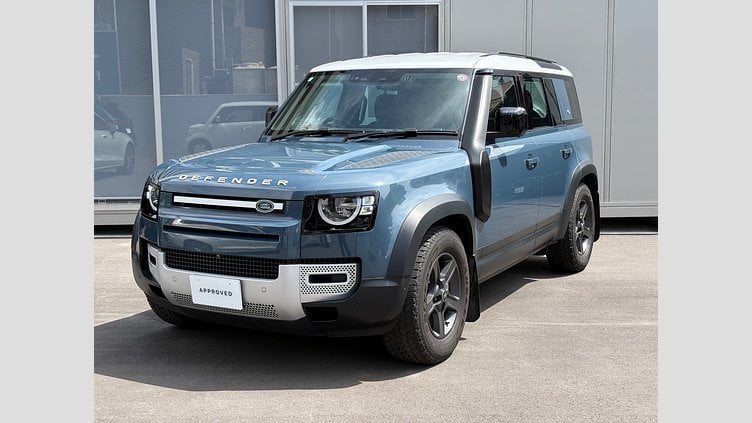 2020 認定中古車 Land Rover Defender 110 Tasman Blue 2.0 litre i4P Petrol スタートアップエディション