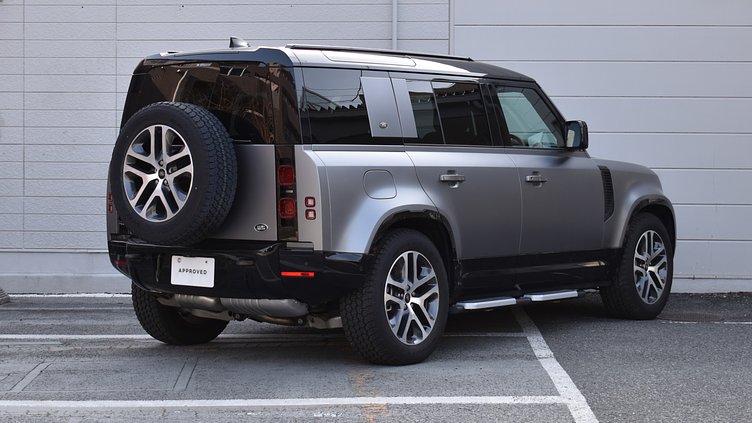 2023 認定中古車 Land Rover Defender 110 アイガーグレイ D300 AWD（AT） X-DYNAMIC SE イースナーED3.0L D300