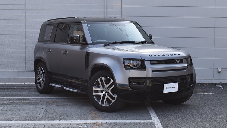 2023 認定中古車 Land Rover Defender 110 アイガーグレイ D300 AWD（AT） X-DYNAMIC SE イースナーED3.0L D300