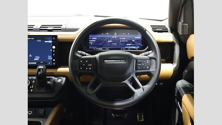 2023 認定中古車 Land Rover Defender 110 サントリーニブラック D300 AWD（AT） X