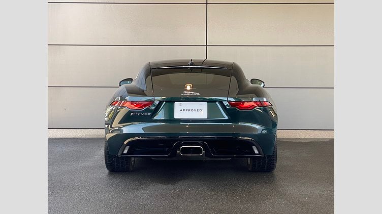 2023 認定中古車 Jaguar F-Type ブリティッシュレーシンググリーン P300 オートマチック 後輪駆動 F-TYPEクーペ R-DYNAMIC
